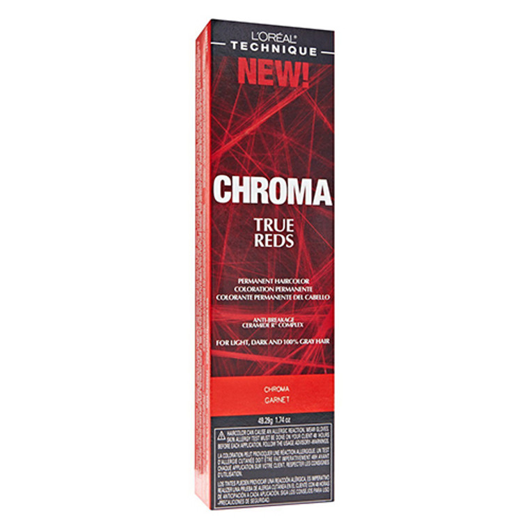 Loreal Chroma True Reds Hair Color Garnet, 1.74 Oz