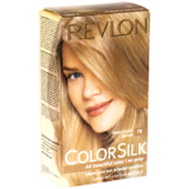 Colorsilk By Revlon, Ammonia-Free Permanent Haircolor: Medium Ash Blonde #70 - 1