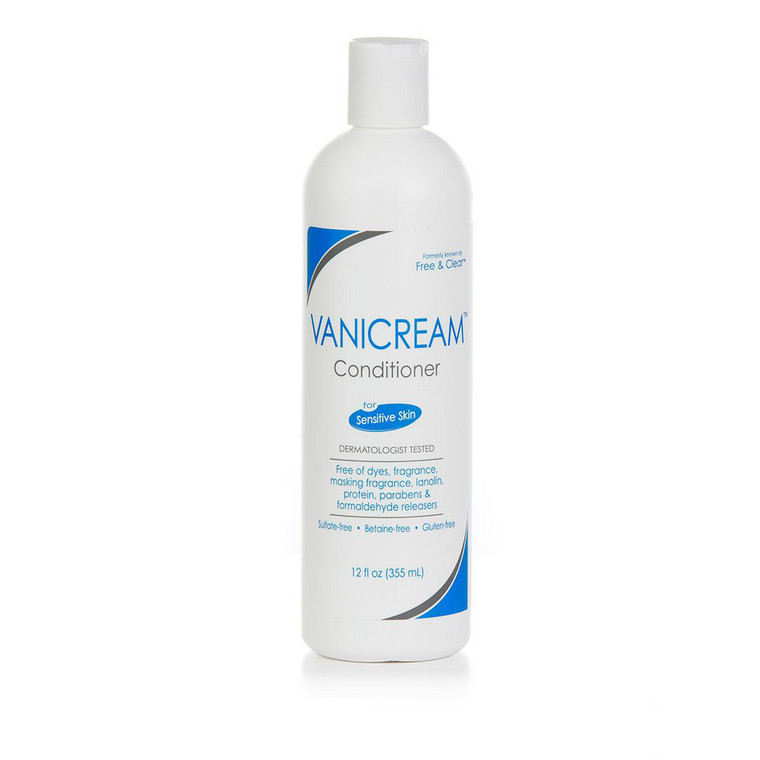 Vanicream Free And Clear Hair Conditioner For Sensitive Skin And Scalp, 12 Oz