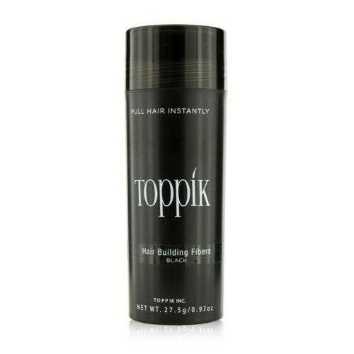 Toppik Hair Building Fibers, Black, 0.97 Oz