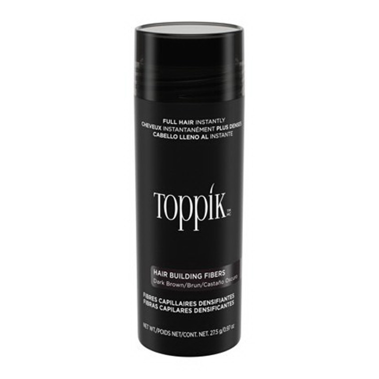 Toppik Hair Building Fibers, Dark Brown, 0.97 Oz