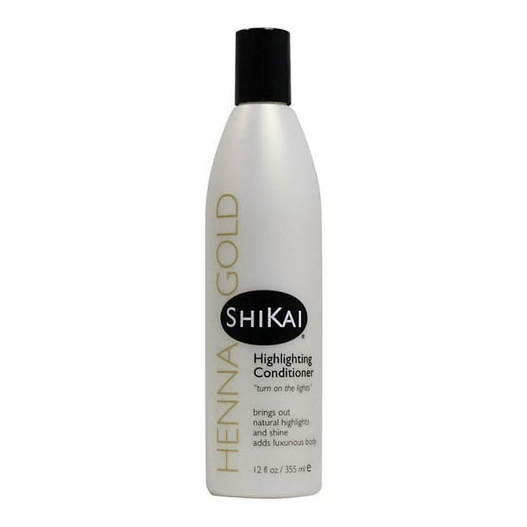 Shikai Henna Gold Highlighting Hair Conditioner, 12 Oz