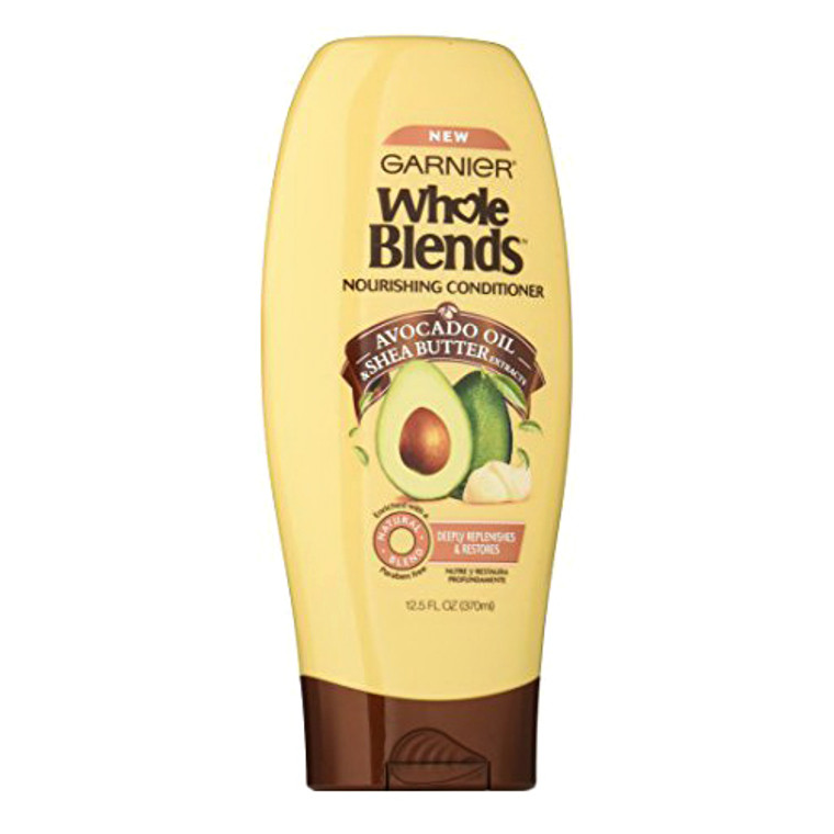 Garnier Whole Blends Conditioner with Avocado Oil And Shea Butter Extracts, 12.5 oz