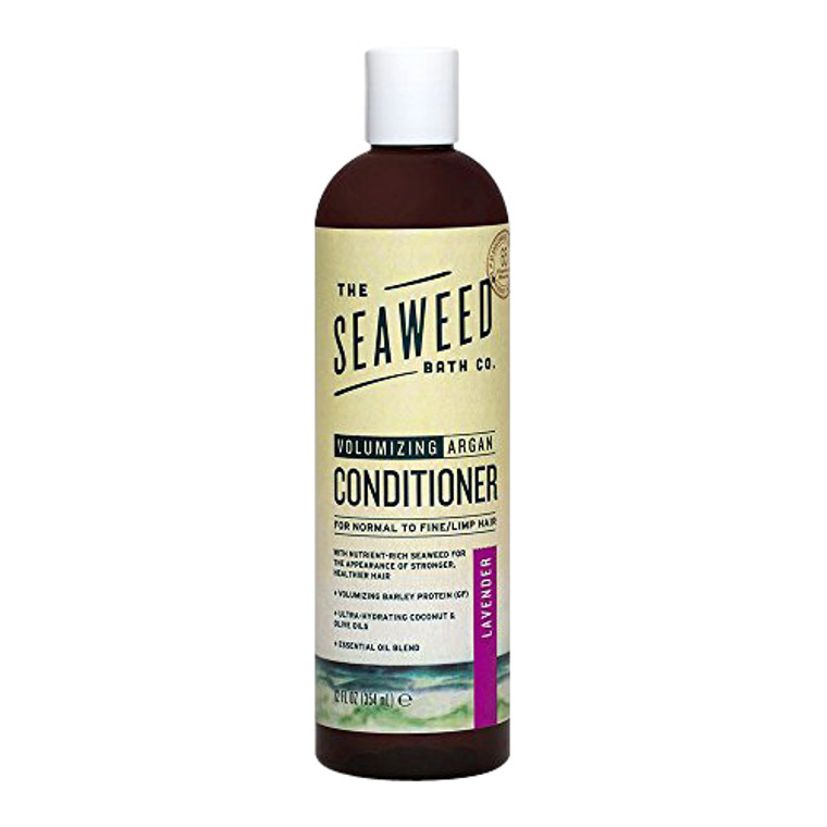 The Seaweed Bath Co Natural Lavender Volumizing Argan Hair Conditioner, 12 Oz