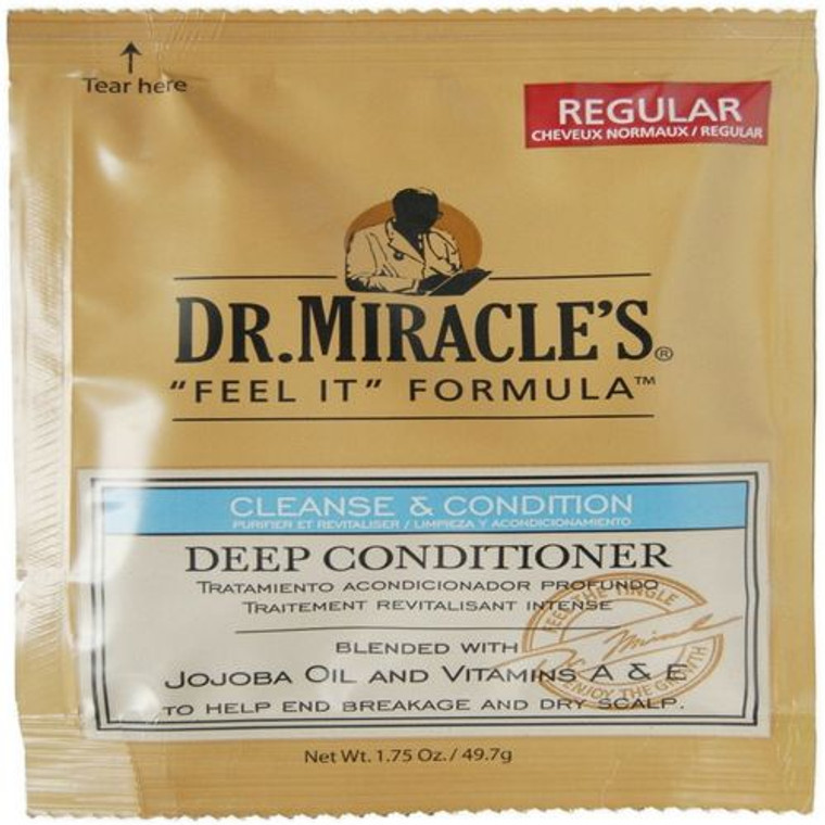 Dr. Miracles Feel It Formula Deep Conditioning Hair Treatment, 1.75 Oz
