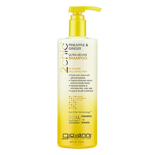 Giovanni 2chic Ultra revive Shampoo Pineapple and Ginger Collection, 24 Oz