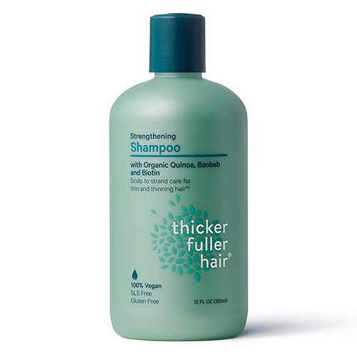 Thicker Fuller Hair Strengthening Shampoo, 12 Oz