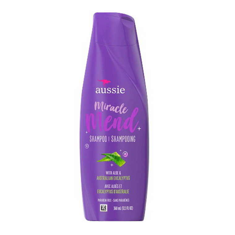 Aussie Miracle Mend Hair Shampoo, 12.1 Oz