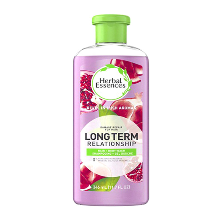 Herbal Essences Long Term Relationship Shampoo Plus Body Wash, 11.7 Oz