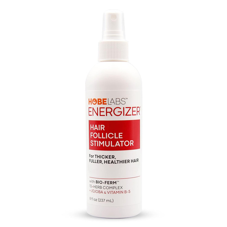 Hobe Labs Energizer Hair Follicle Stimulator for Thicker Fuller and Healthier Hair 8Oz (237ml)