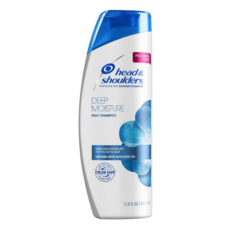 Head and Shoulders Deep Moisture Anti Dandruff Hair Shampoo, 12.8 Oz