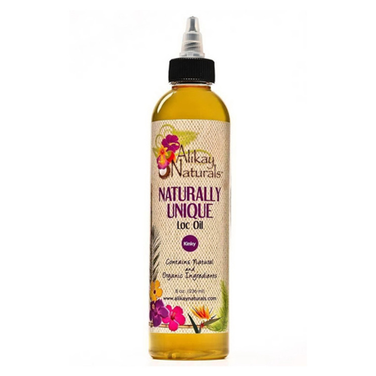 Naturally Unique Loc Oil For Kinky Hair By Alikay Naturals, 8 Oz
