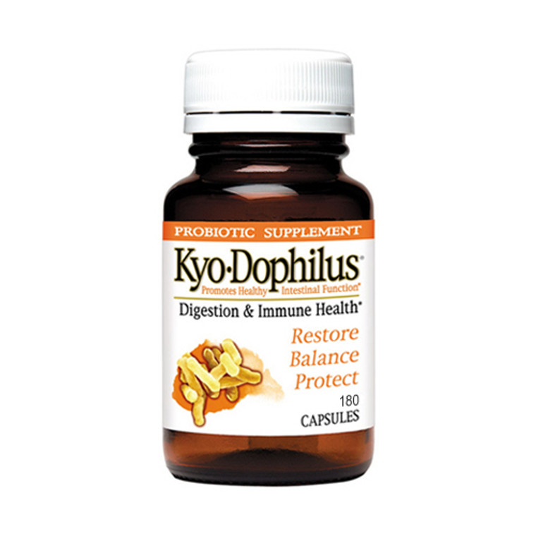 Kyolic Kyo-Dophilus Digestion And Immune Health Capsules - 180 Ea