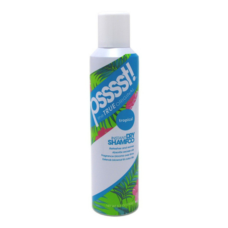 Psssst Instant Dry Hair Shampoo, Tropical, 5.3 Oz