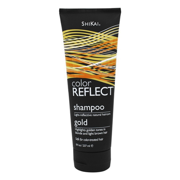 Shikai Color Reflect Gold Hair Shampoo, 8 Oz