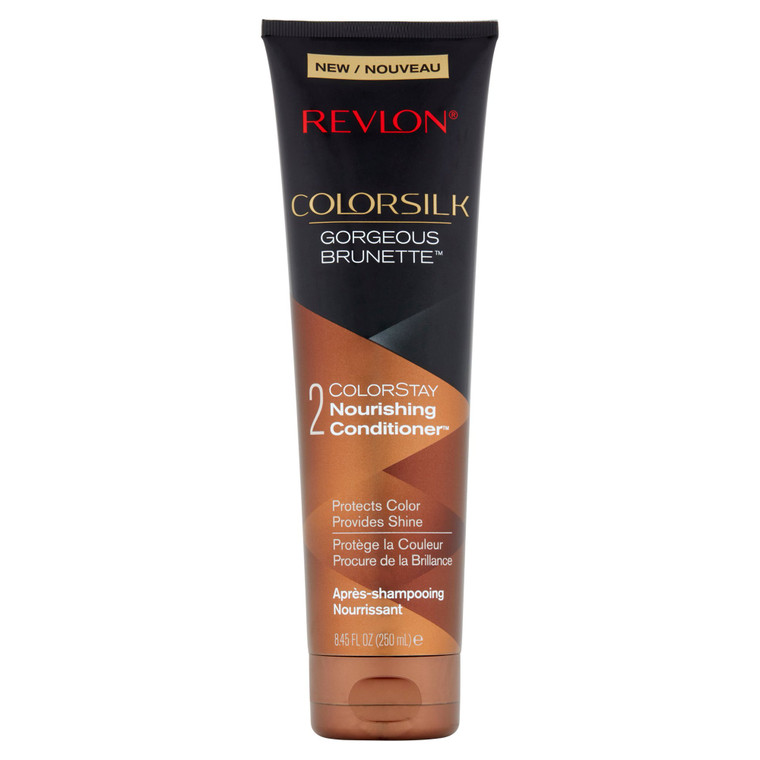 Revlon ColorSilk Gorgeous Brunette 2 ColorStay Nourishing Conditioner, 8.45 Oz
