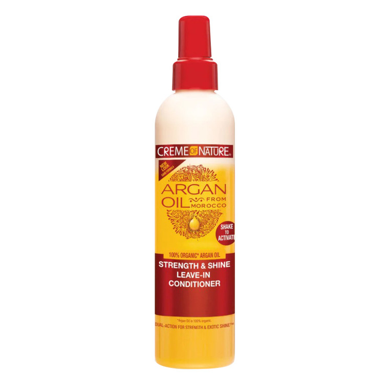 Creme of Nature Argan Oil Strength and Shine Leave In Hair Conditioner 8.45Oz (250ml)