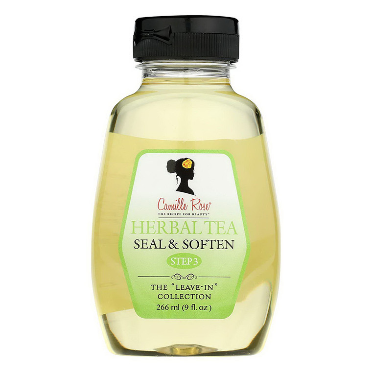 Camille Rose Herbal Tea Seal and Soften Leave In Hair Conditioner 9Oz (266ml)