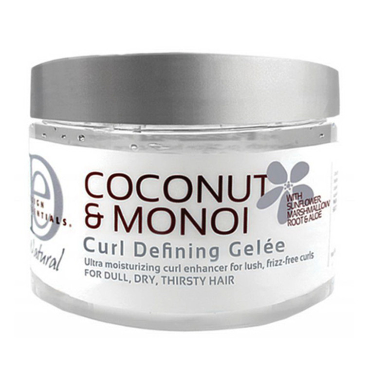 Design Essentials Coconut and Monoi Curl Defining Gelee, 1 Ea