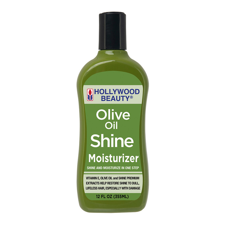 Hollywood Beauty Olive Oil Moist and Shine Moisturizing Hair Lotion, 12 Oz
