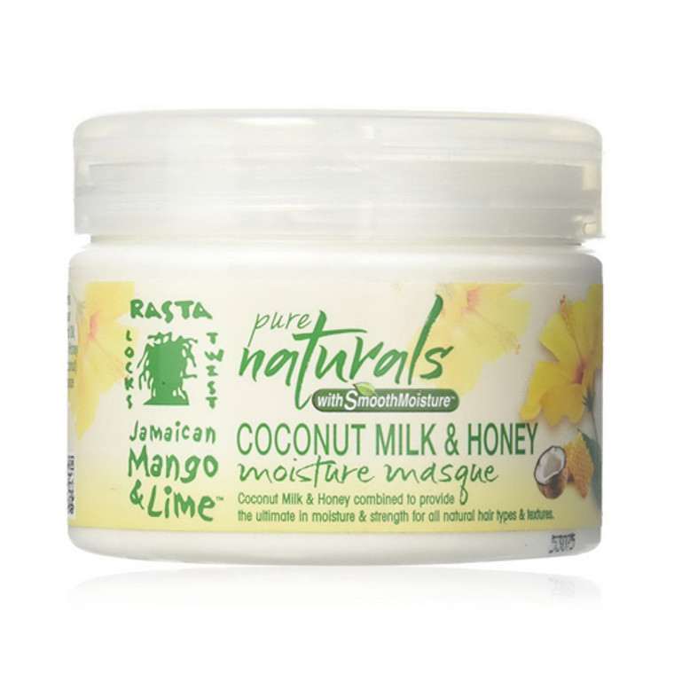 Jamaican Mango and Lime Pure Naturals Coconut Milk and Honey Hair Masque, 12 Oz