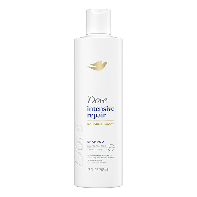 Dove Intensive Repair Shampoo with Bio-Protein Care Technology and Amino Serum, 12 Oz