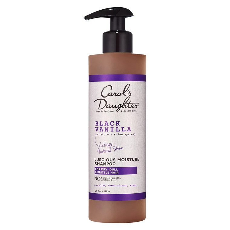 Carols Daughter Black Vanilla Moisture and Shine Sulfate Free Hair Shampoo 12Oz (355ml)
