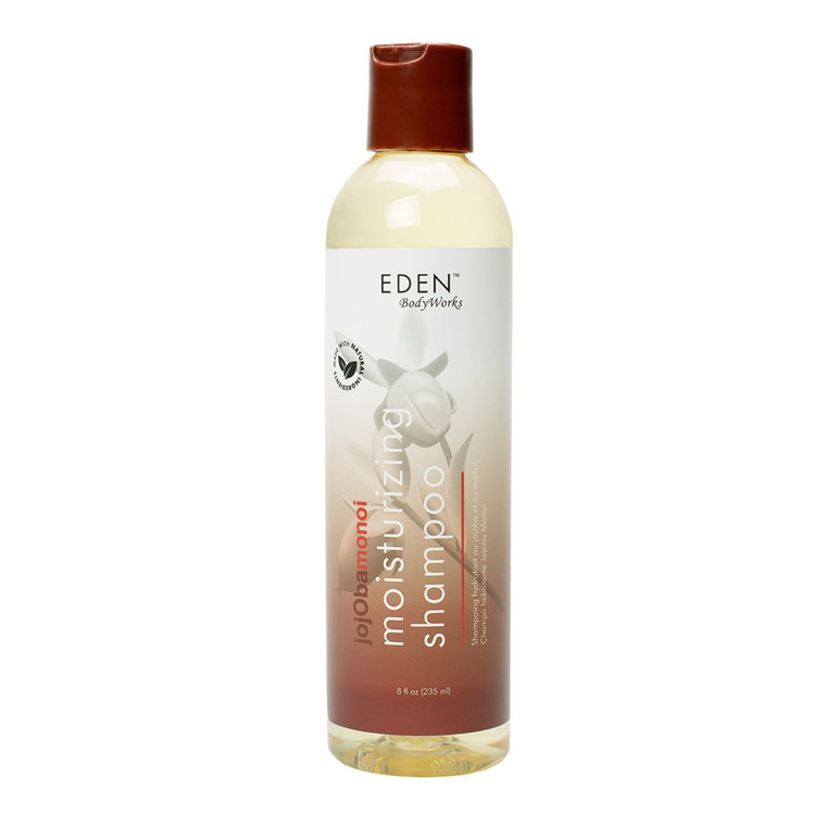 Eden BodyWorks Jojoba Monoi Natural Moisturizing Hair Shampoo, 8 Oz