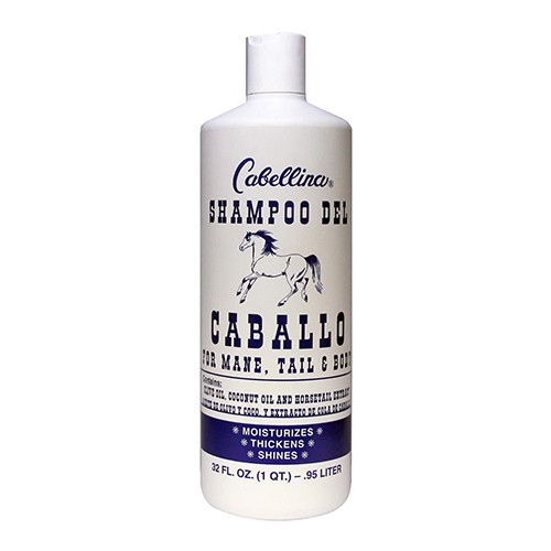 Cabellina Shampoo for Cleansing and Conditioning Mane Tail and Body 32Oz (0.95l)