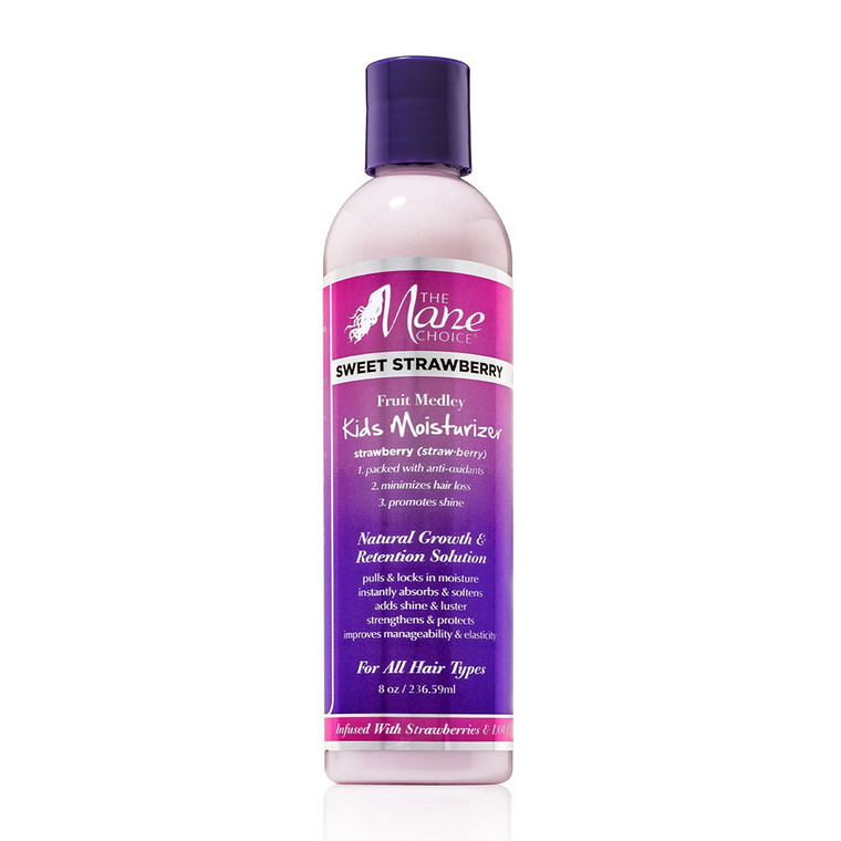 The Mane Choice Sweet Strawberry Kids Hair Moisturizer, 8 Oz