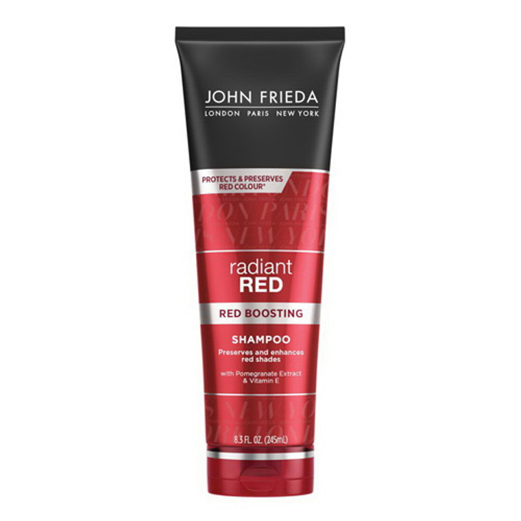 John Frieda Radiant Red Boosting Shampoo, 8.3 Oz