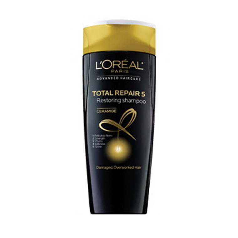 Loreal Paris Advanced Haircare Total Repair 5 Restoring Shampoo - 12.6 Oz