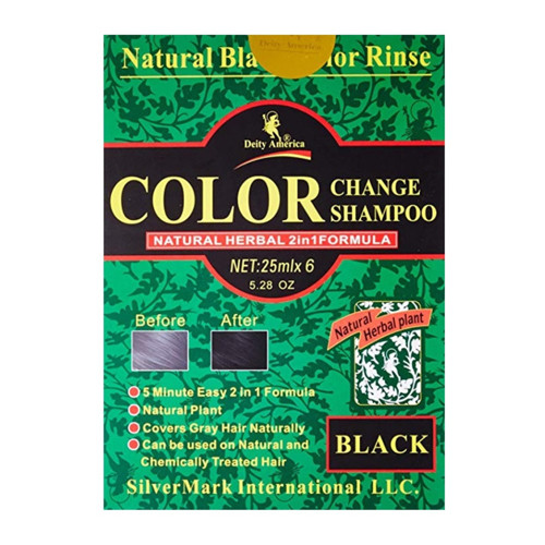 Deity America Color Change Hair Shampoo, Black, 5.28 Oz