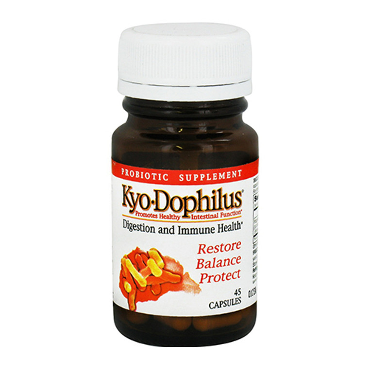 Kyolic Kyo-Dophilus Digestion And Immune Health Capsules, 45 Ea