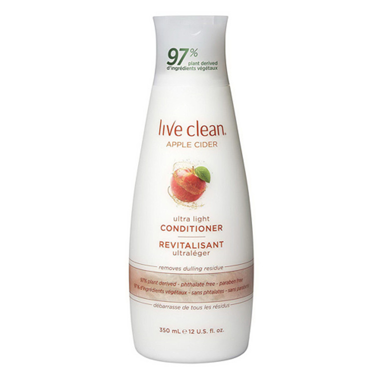 Live Clean Apple Cider Refresh Conditioner, 12 Oz