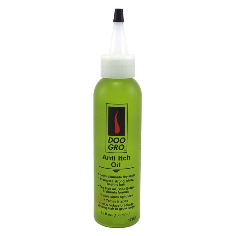 Doo Gro Anti Itch Hair Oil Helps Eliminate Dry Scalp and Repair Damaged Hair 4.5Oz (133ml)