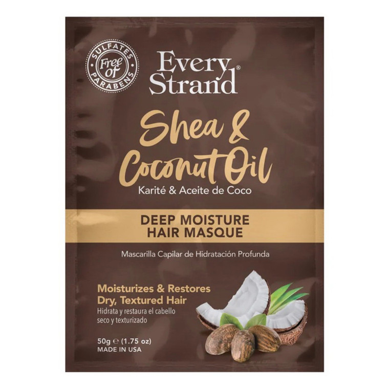 Every Strand Shea and Coconut Oil Deep Moisture Hair Masque 1.75Oz (50g)