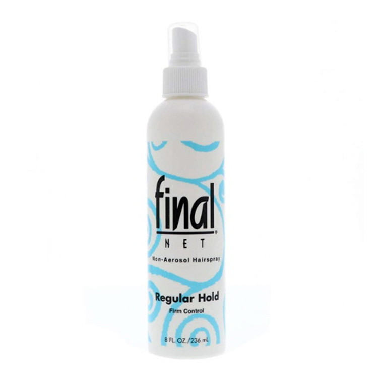Final Net Hair Spray, Non-Aerosol Regular Hold, Unscented - 8 Oz
