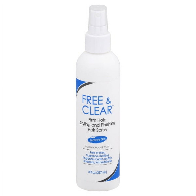 Free And Clear Hair Spray, Firm Hold, 8 Oz