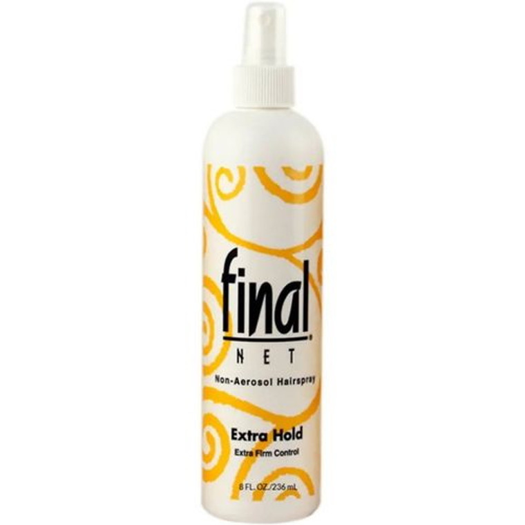 Final Net All Day Hold Hair Spray, Extra Hold, 8 Oz