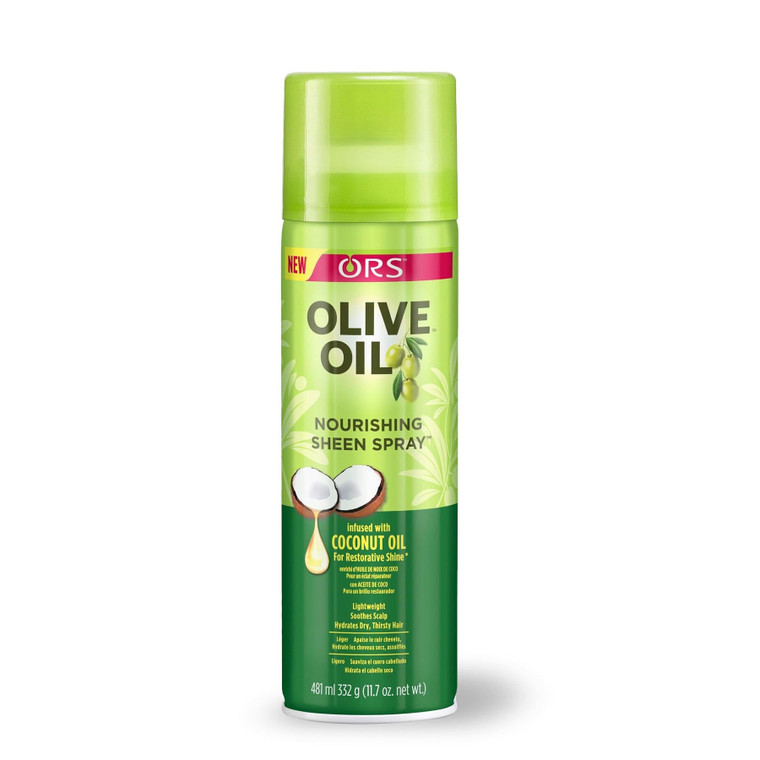 ORS Olive Oil Nourishing Sheen Original Hair Spray, 11.7 Oz