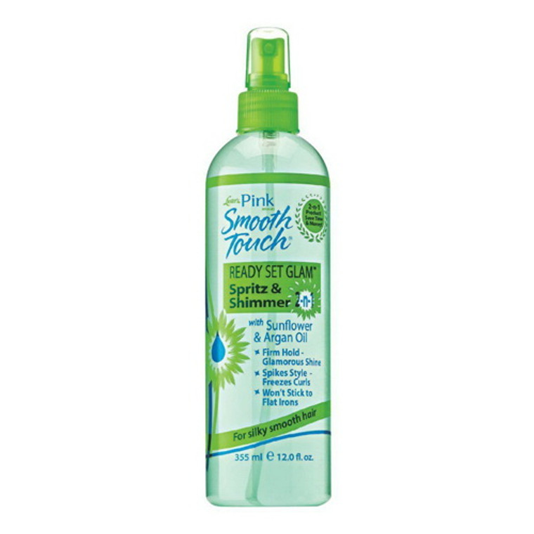 Luster Smooth Touch Spritz And Shimmer Hair Spay, 12 Oz