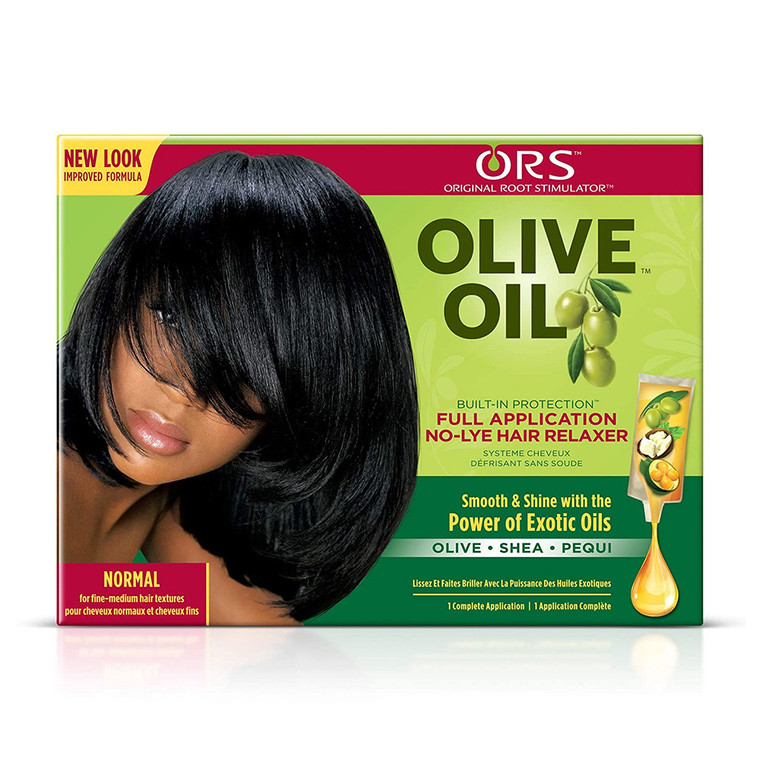 Organic Root Stimulator Olive Oil Relaxer Kit - 1 Ea