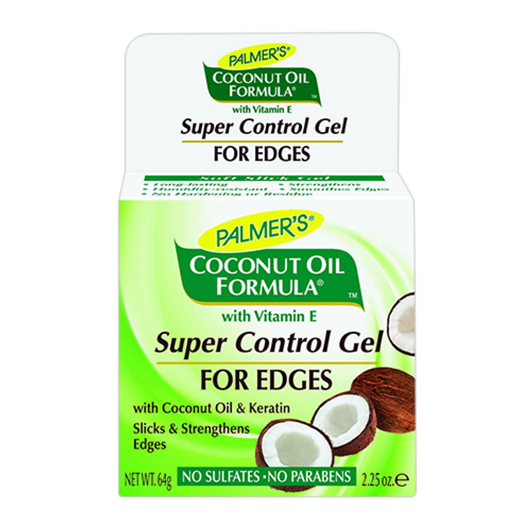 Palmers Coconut Oil Formula Super Control Gel For Edges, 2.25 Oz