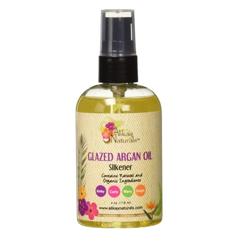 Glazed Argan Oil Silkener By Alikay Naturals, 4 Oz