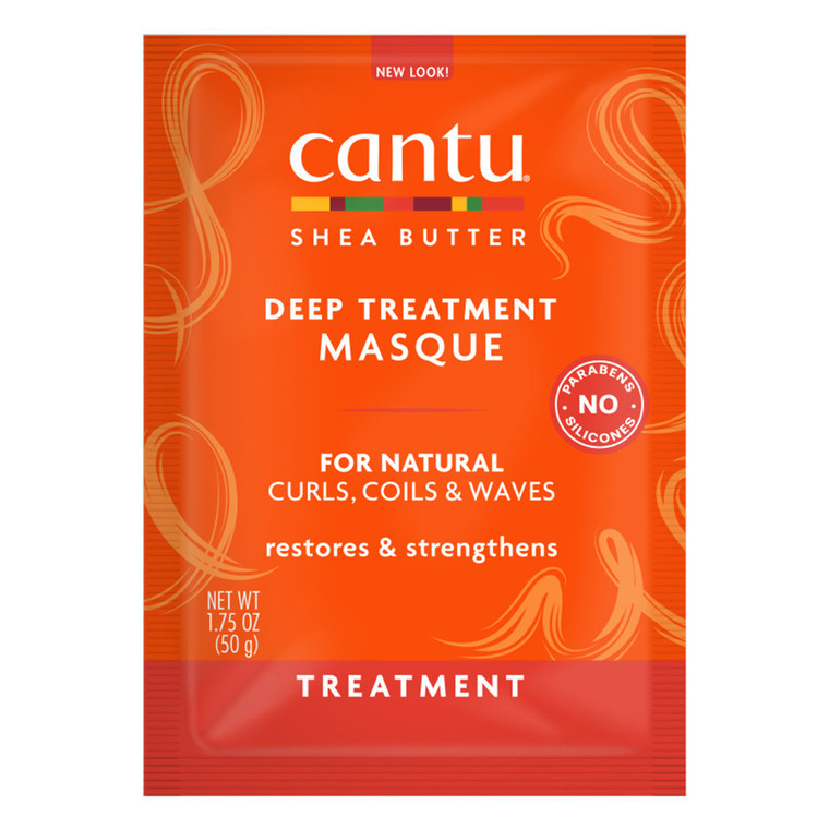 Cantu Shea Butter Deep Treatment Masque for Repairing and Strengthening Dry or Damaged Hair 1.75Oz (50g)