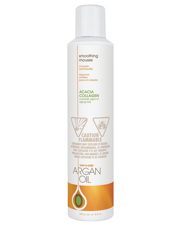 One N Only Argan Oil Mousse Derived From Moroccan Argan Trees, 8.8 Oz
