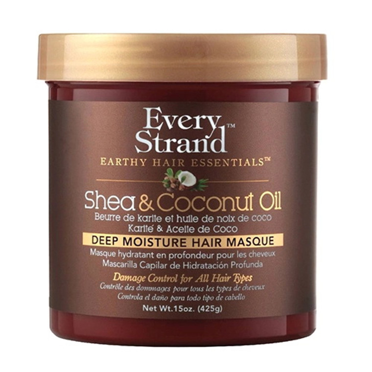 Every Strand Shea and Coconut Oil Deep Hair Masque, 15 Oz