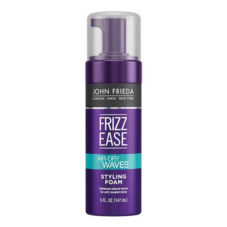 John Frieda Frizz Ease Dream Curls Air-Dry Waves Styling Foam, 5 Oz