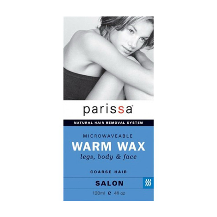 Parissa Natural Hair Remover Microwaveable Warm Wax, 4 Oz